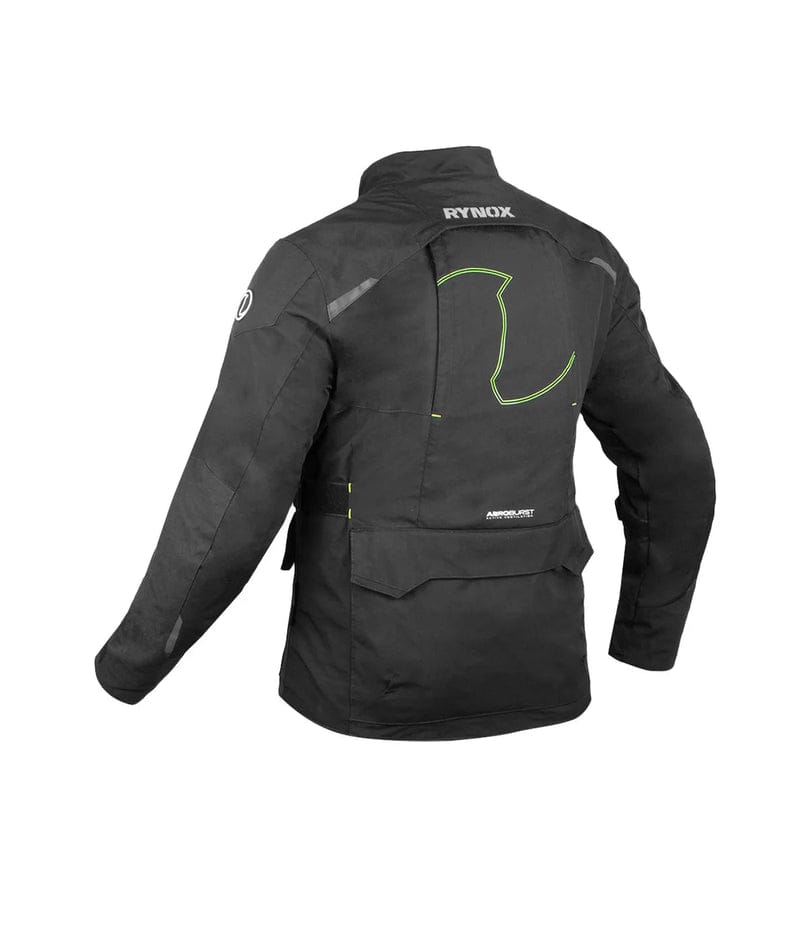 Destination Moto Rynox Advento Pro Jacket Black Hi Viz