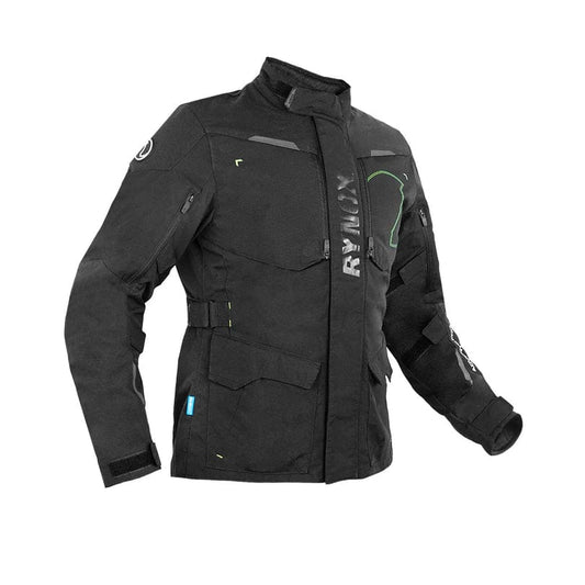 Destination Moto Rynox Advento Pro Jacket Black Hi Viz
