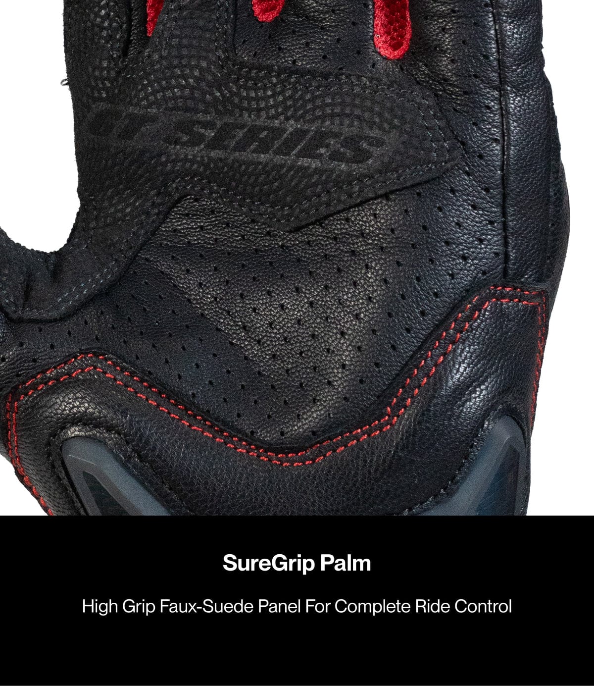 Destination Moto Rynox Air GT 2 Gloves Black Red