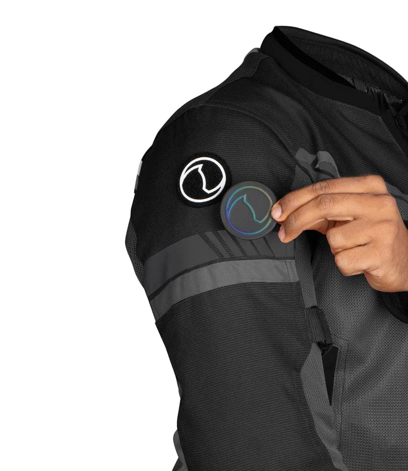 Destination Moto Rynox Air GT 4 Riding Jacket Class A (Black Grey)