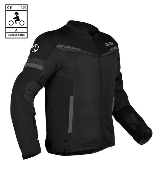 Destination Moto Rynox Air GT 4 Riding Jacket Class A (Black Grey)