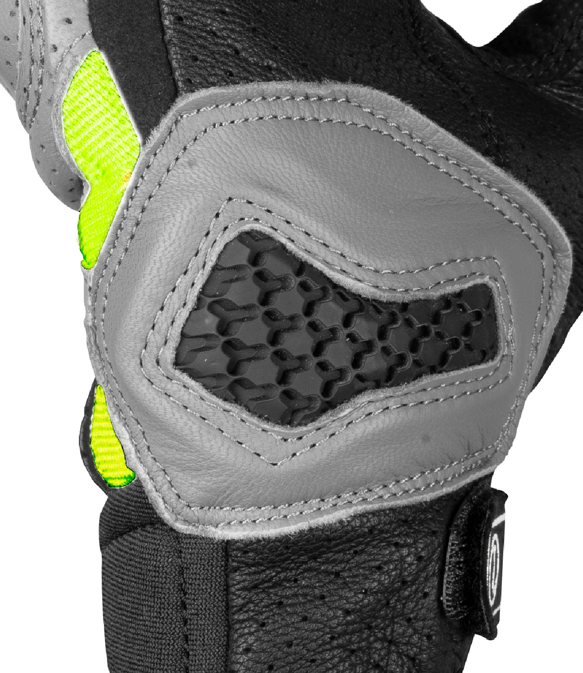 Destination Moto Rynox Air GT SP Gloves Grey Hi Viz