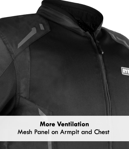 Destination Moto Rynox Cypher GT2 Riding Jacket - Black