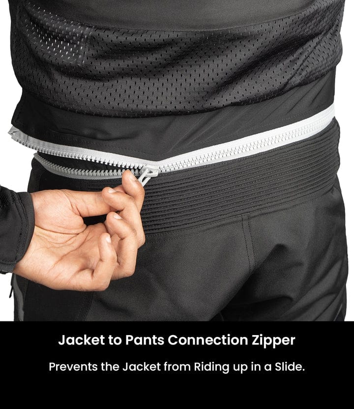 Destination Moto Rynox Delta GT Riding Jacket Black Grey