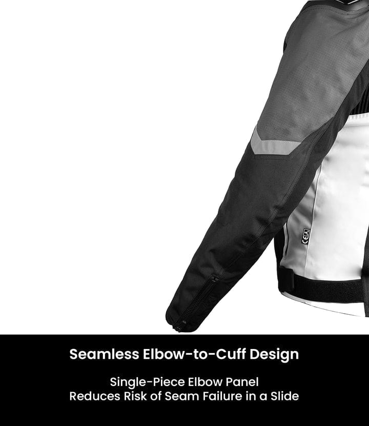 Destination Moto Rynox Delta GT Riding Jacket Black Grey