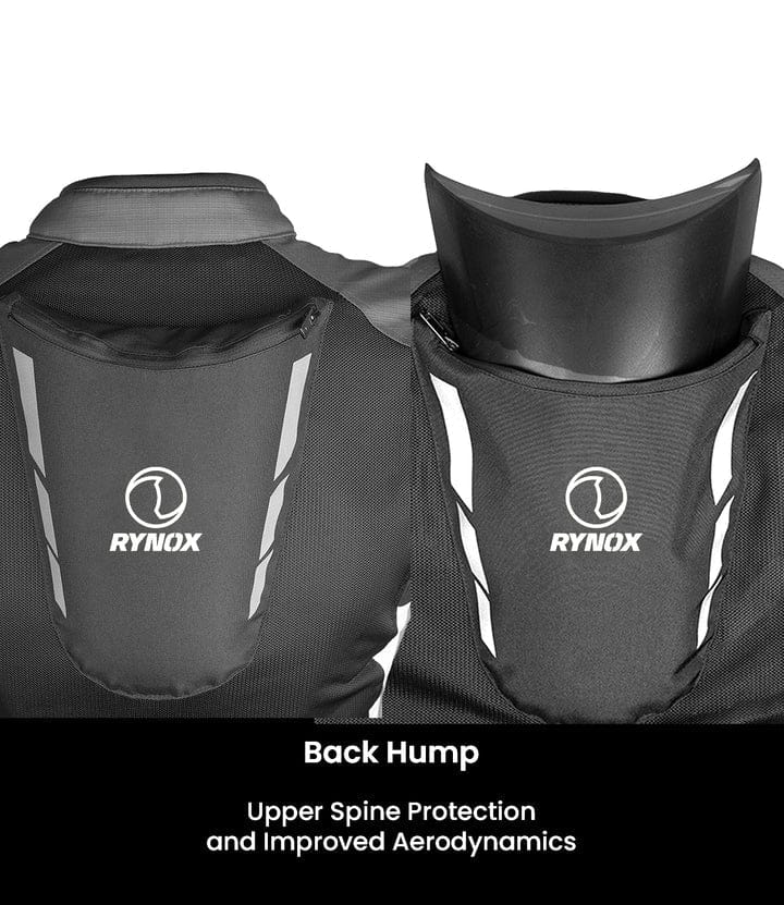 Destination Moto Rynox Delta GT Riding Jacket Black Grey