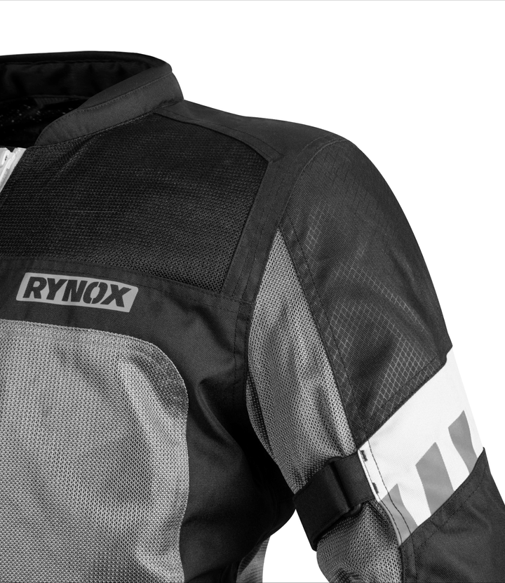 Destination Moto Rynox Helium GT 2 Riding Jacket (Black Grey)