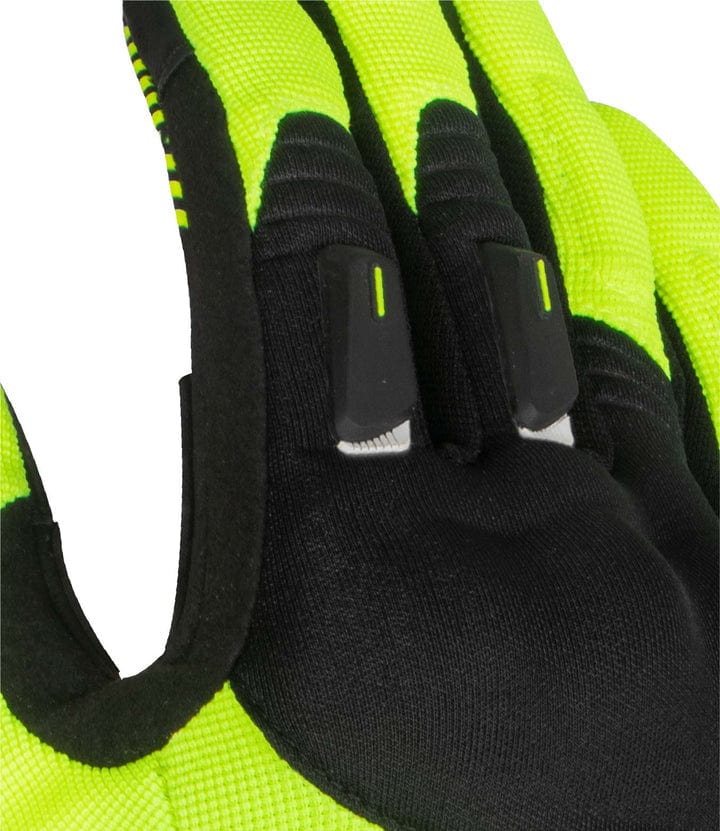 Destination Moto Rynox Helium GT Gloves (Black Hi Viz Green)
