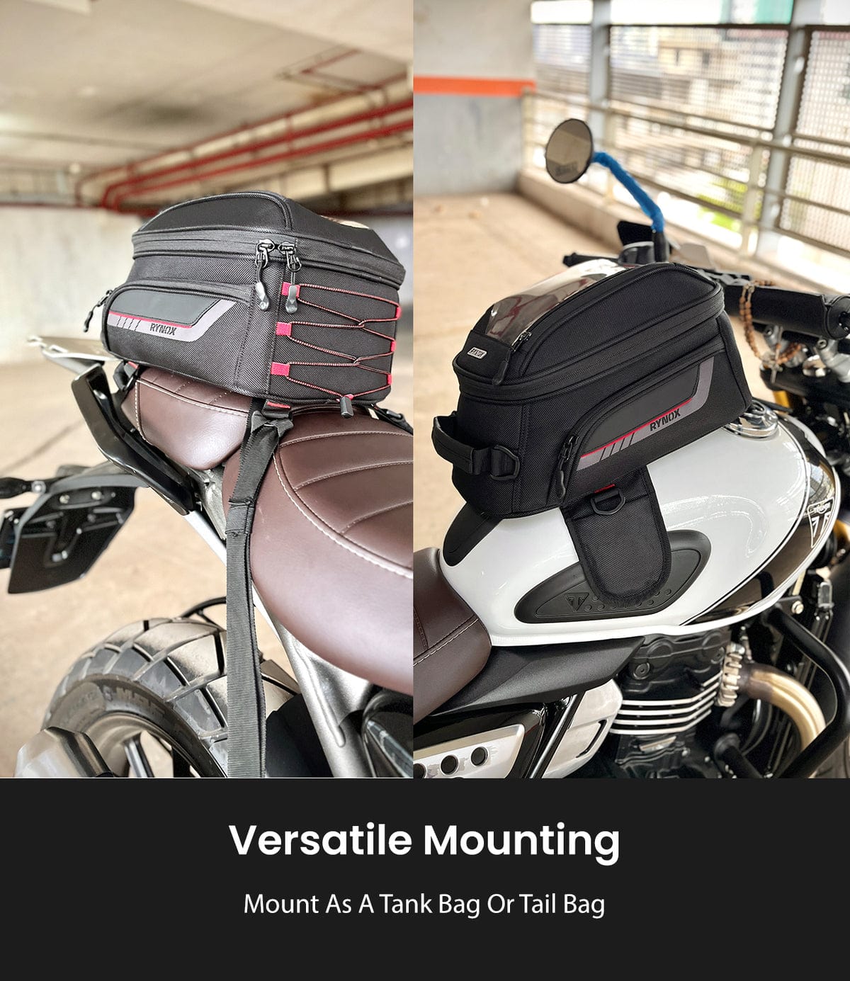 Destination Moto RYNOX OPTIMUS TANK BAG 10L