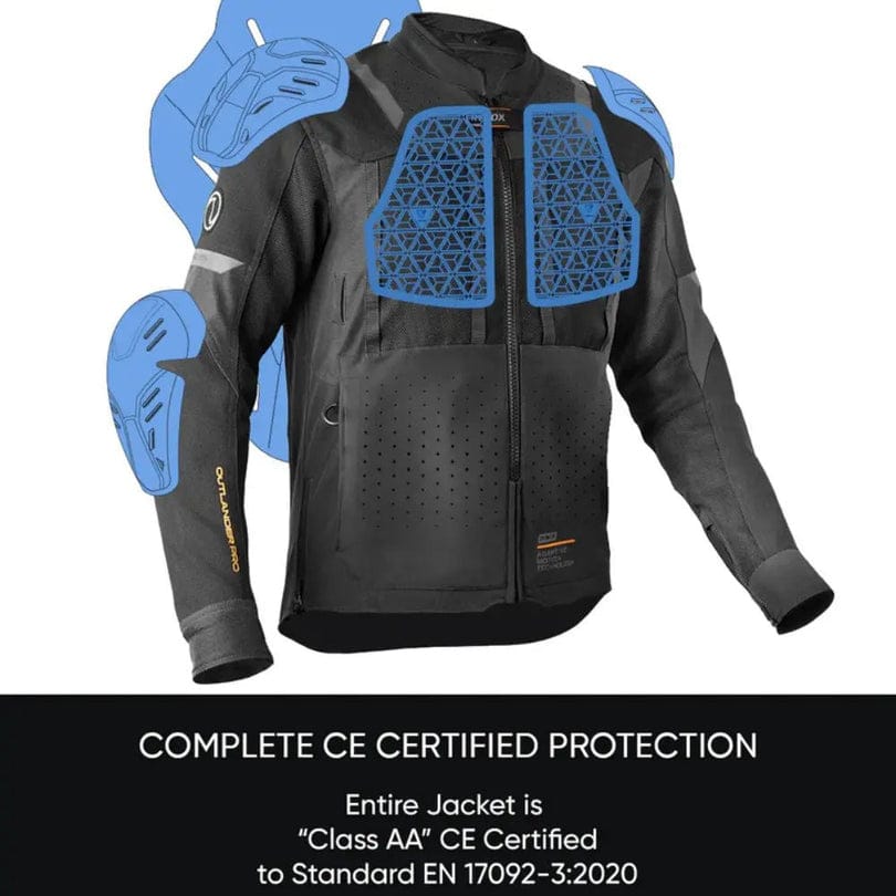 Destination Moto Rynox Outlander Pro Riding Jacket Black