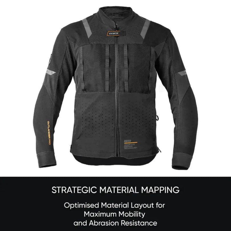 Destination Moto Rynox Outlander Pro Riding Jacket Black