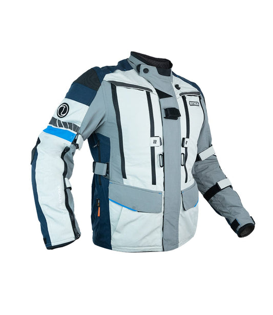 Destination Moto RYNOX STEALTH EVO 4 JACKET ARCTIC BLUE