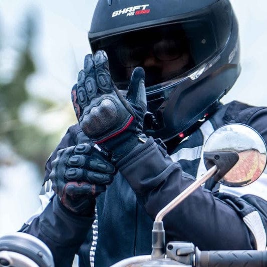 Destination Moto Rynox Tornado Pro 3 Gloves Black Red