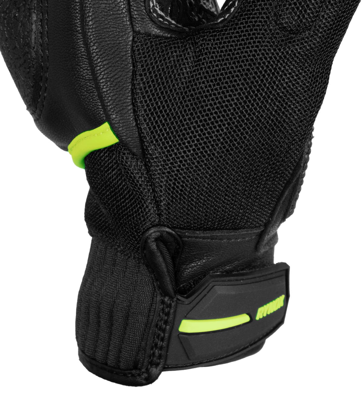 Destination Moto Rynox Tornado Pro 4 Gloves Black Hi-Viz Green