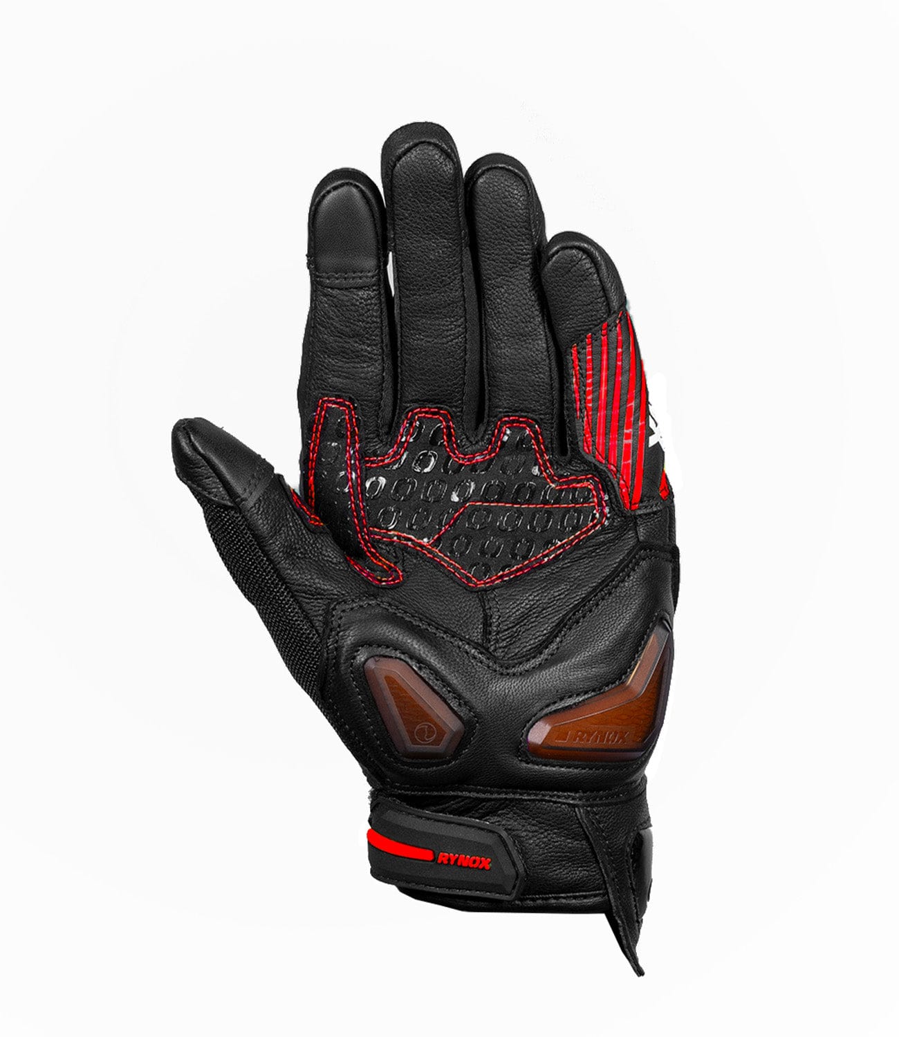 Destination Moto Rynox Tornado Pro 5 Gloves Black Red