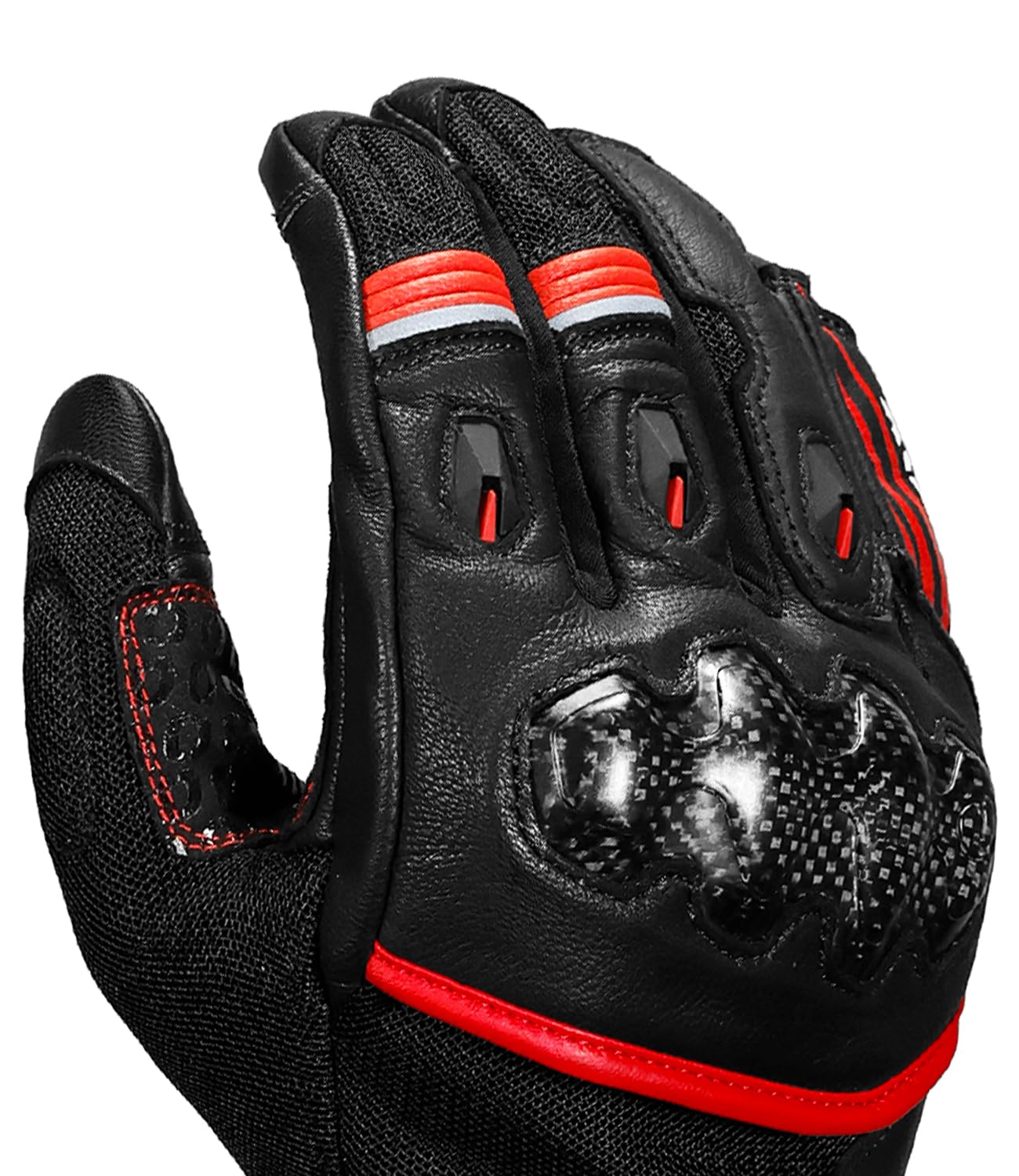 Destination Moto Rynox Tornado Pro 5 Gloves Black Red