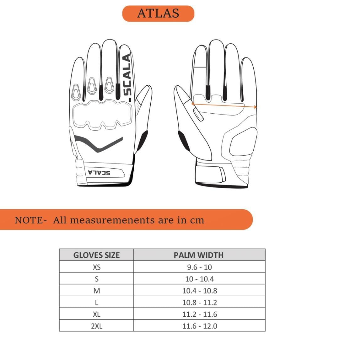 Destination Moto Scala Atlas Gloves - Black Neon