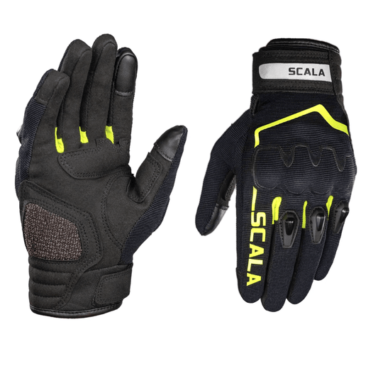 Destination Moto Scala Atlas Gloves - Black Neon