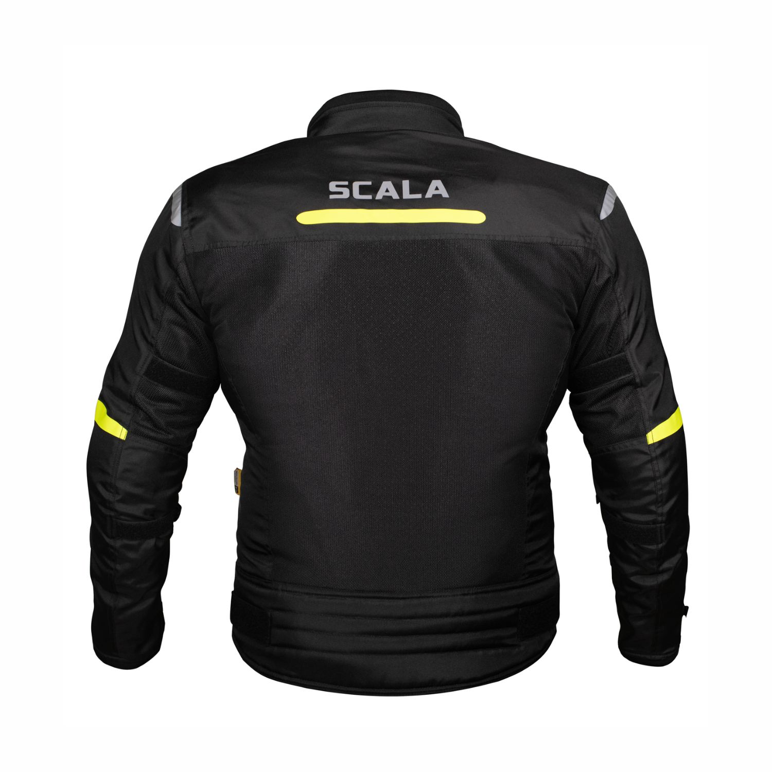 Destination Moto Scala Blaze Riding Jacket Black Neon