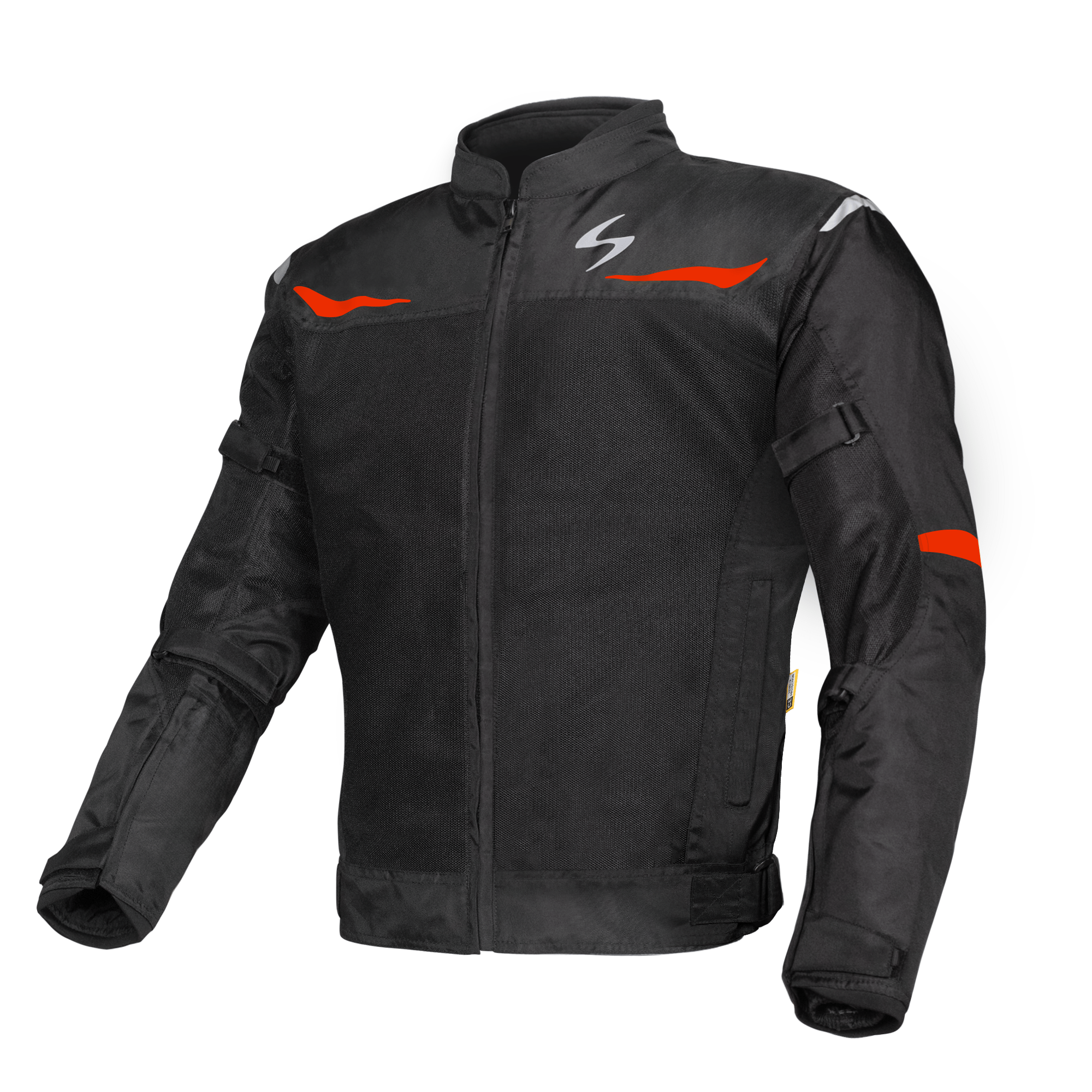 Scala Blaze Riding Jacket Black Red – Destination Moto