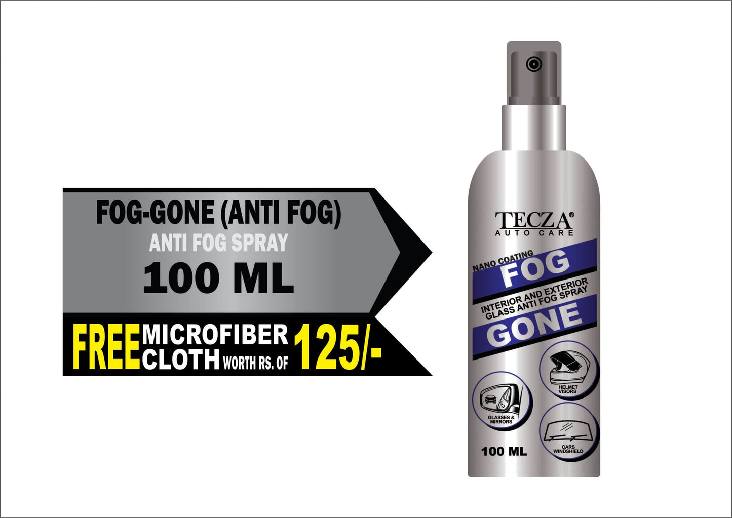 Destination Moto TECZA FOG GONE ANTI FOG 100ML