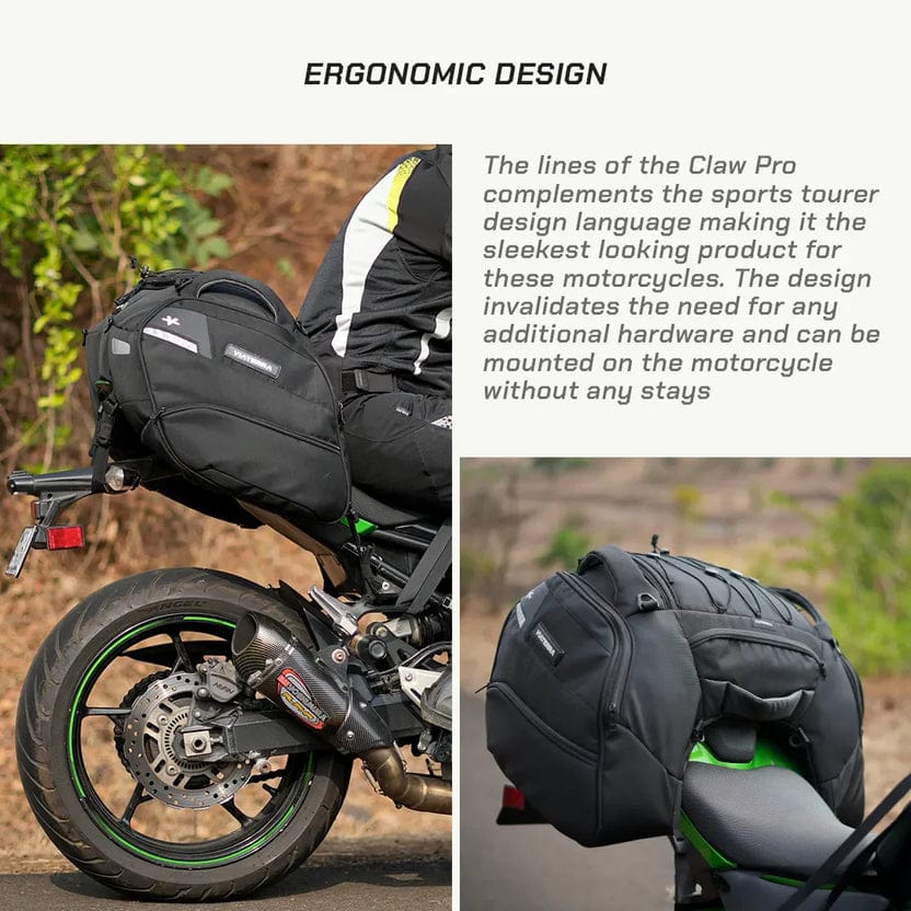 Destination Moto ViaTerra Claw Pro - Motorcycle Tail Bag (Universal)