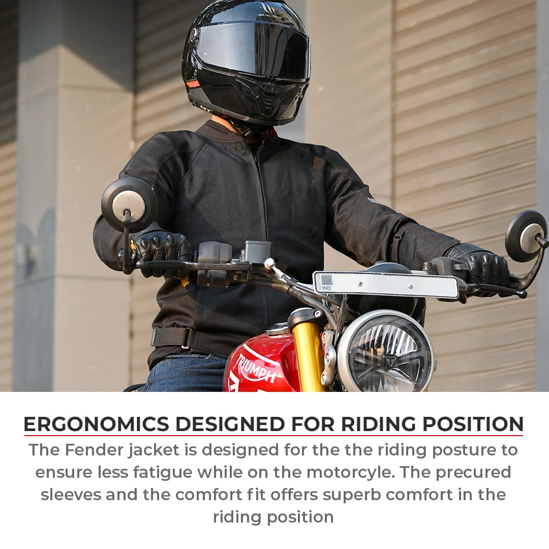 VIATERRA FENDER – URBAN MESH RIDING JACKET WITH BASE LAYER ...