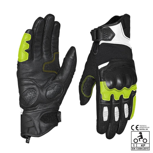 Destination Moto Viaterra Holeshot V2 Gloves Fluoro Green