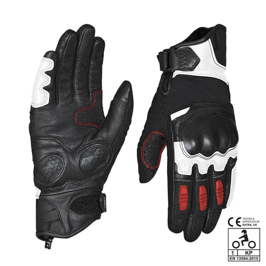 Destination Moto Viaterra Holeshot V2 Gloves Fluoro Red