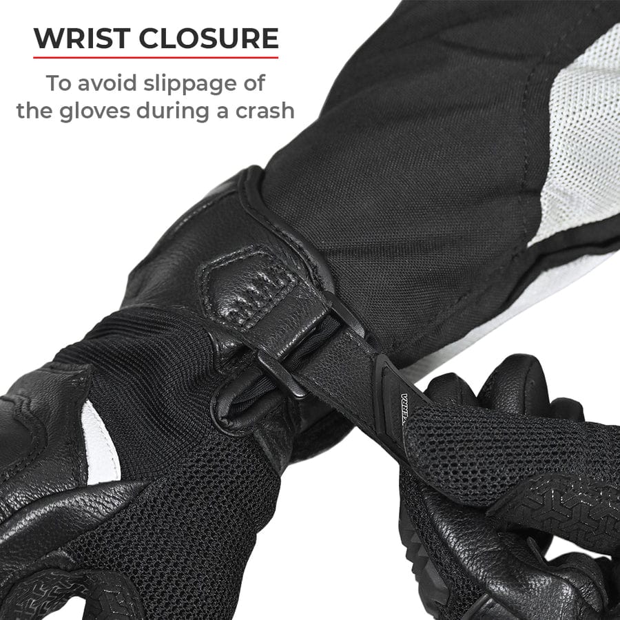 Destination Moto Viaterra Holeshot V2 Gloves Fluoro Red