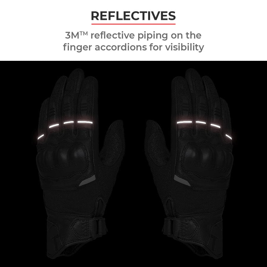 Destination Moto Viaterra Holeshot V2 Gloves Fluoro Red