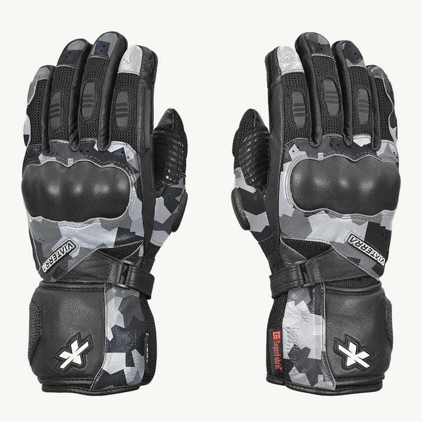 Destination Moto Viaterra Krugar V2 Gloves Snow Camo