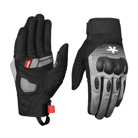 Destination Moto VIATERRA MILLER URBAN RIDING GLOVES BLACK GREY