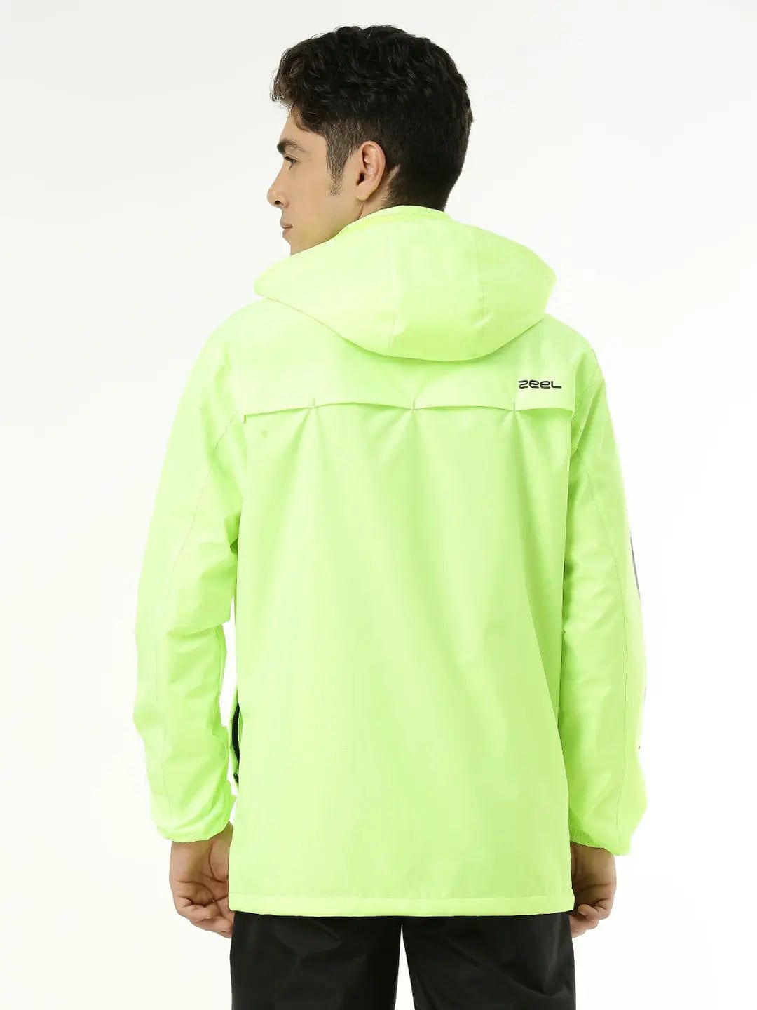 Destination Moto Zeel Neon Green Rainsuit