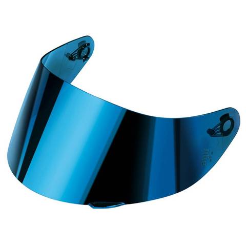 Destination Moto XS-S-MS / Iridium Blue AGV Spare Visor GT2 and GT2-1 for K1, K-3 SV and K-5 (Pinlock Ready)