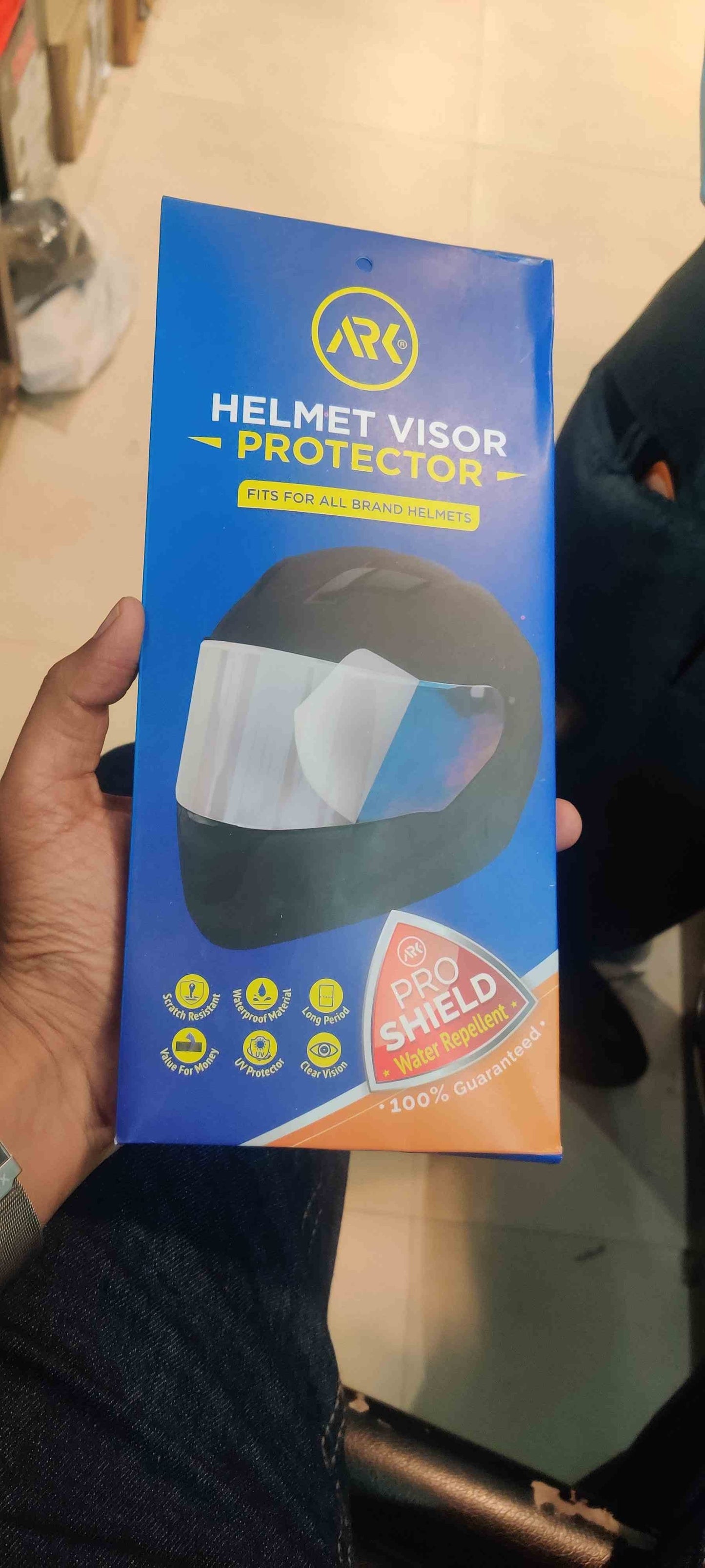 Destination Moto Ark Helmet Pro Shield Visor Protector
