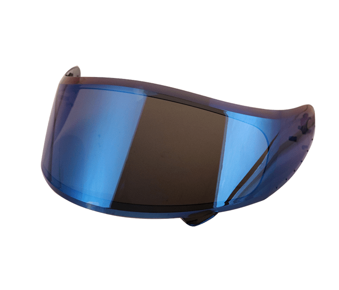 Destination Moto Iridium Blue Axor Apex Helmet Visor With Antifog