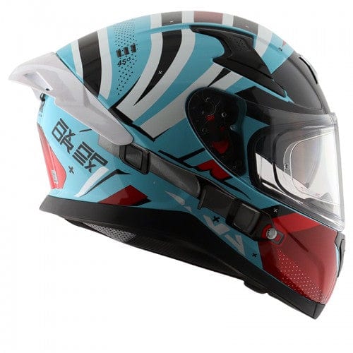 Axor Helmets Axor Apex Hex 2 Gloss Blue Red Helmet