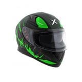 Destination Moto AXOR Apex Hunter Gloss Black Neon Green Helmet