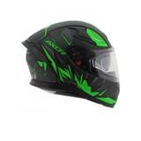 Destination Moto AXOR Apex Hunter Gloss Black Neon Green Helmet