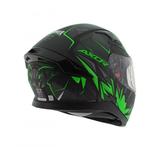 Destination Moto AXOR Apex Hunter Matt Black Neon Green Helmet