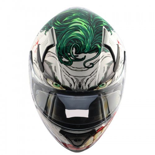 Destination Moto AXOR Apex Joker (Special Edition DC Comics) Gloss White Helmet