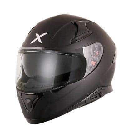 Axor Apex Solid Dull Black Helmet - Destination Moto
