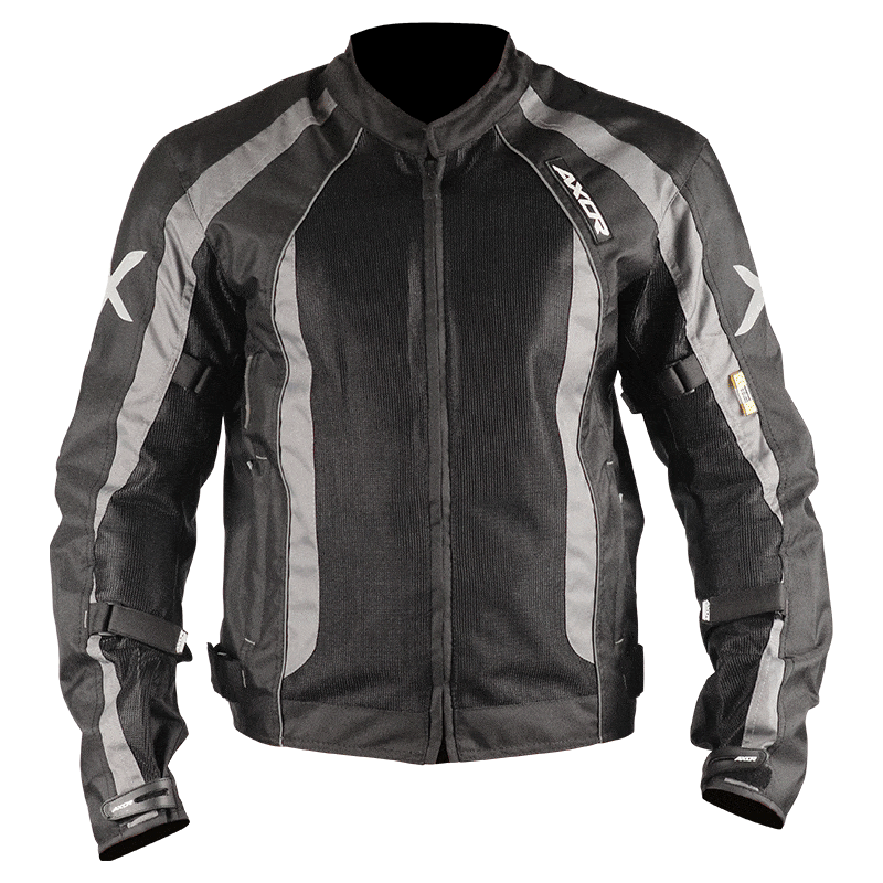 Destination Moto Axor Flow Riding Jacket (Black Grey)