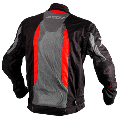 Destination Moto Axor Flow Riding Jacket (Grey Red)