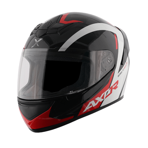 Axor Rage Axor Rage RTR Gloss Black Red Helmet – Destination Moto