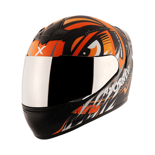 Axor Rage Trogon Dull/Matt Black Orange - Destination Moto