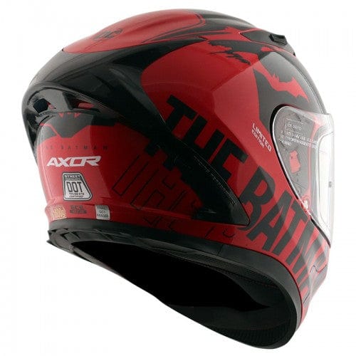 Destination Moto Axor Street DC Batman Gloss Black Red