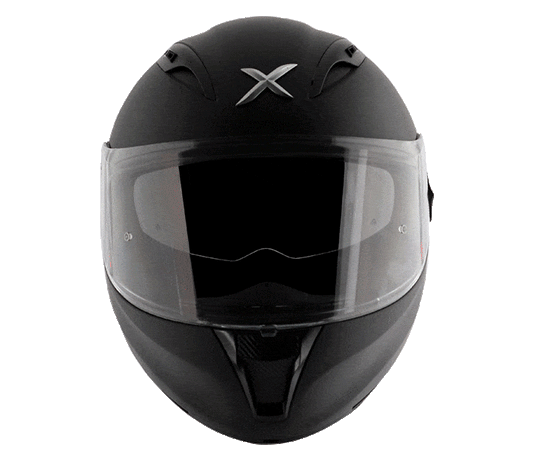 Destination Moto Axor STREET Dull/Matt Black Helmet