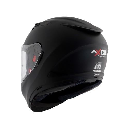 Destination Moto Axor STREET Dull/Matt Black Helmet